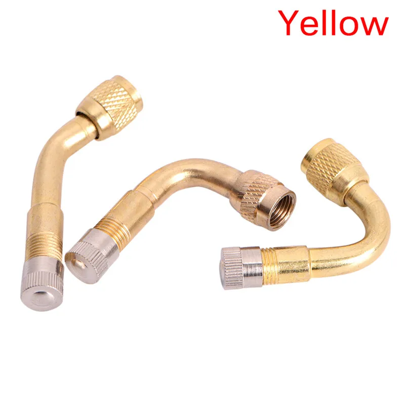 

1 шт., Удлинительный клапан для мотоциклетных автомобильных грузовых велосипедов, самокатов, воздушных шин, 45 /90/135 градусов, латунный Удлинительный клапан для воздушных шин