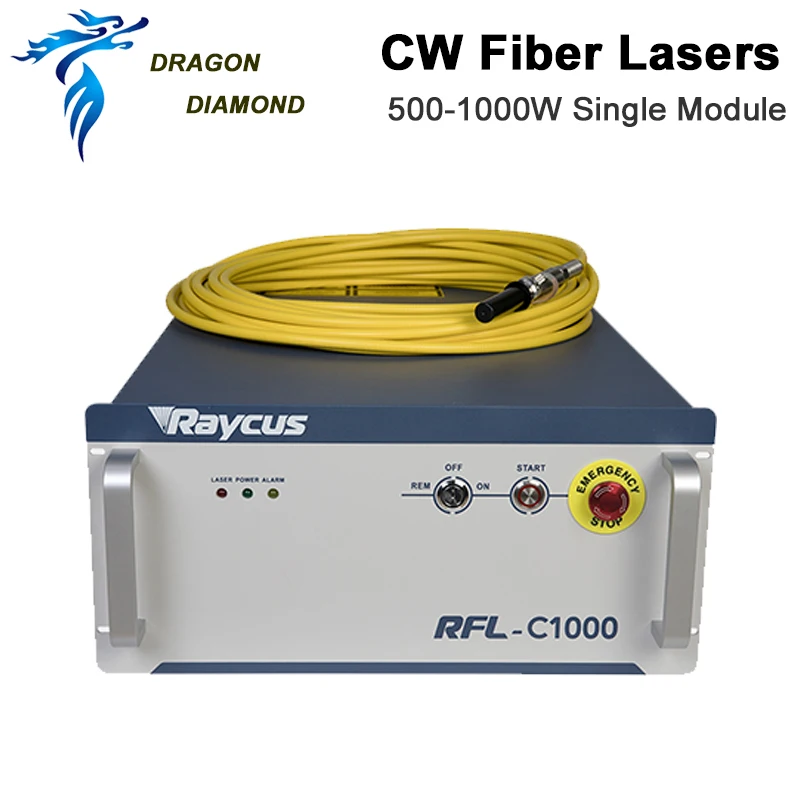 Originele Raycus Laser Bron RFL-C1000 (En) 1000W Enkele Module Cw Fiber Laser Voor Fiber Snijmachine