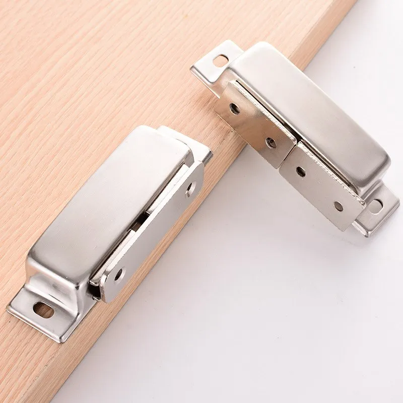 

2pcs Stainless steel strong magnetic door wardrobe door furniture accessories double iron silent cabinet magnet hardware