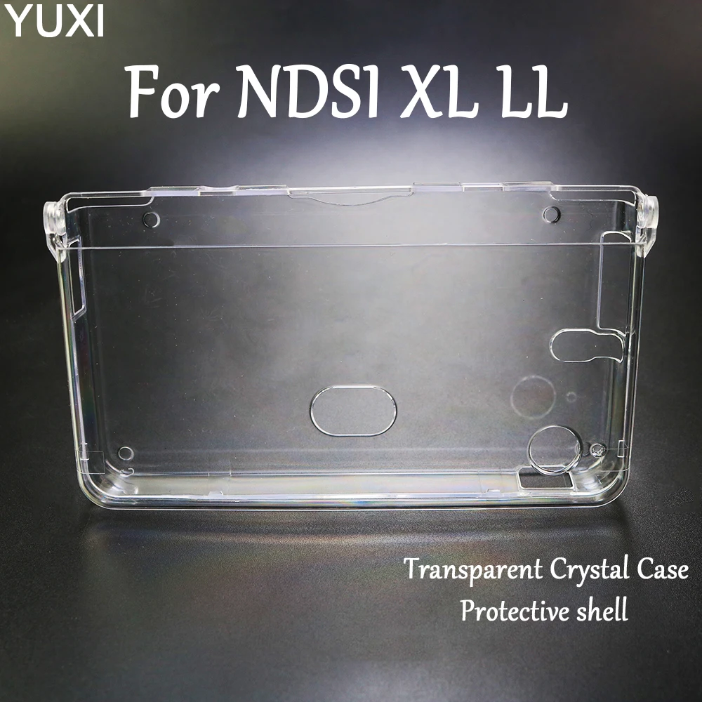 

YUXI Transparent Crystal Case Hard Clear Cover Shell For NDSI XL LL Console Anti Scratch Anti Dust Protective Case