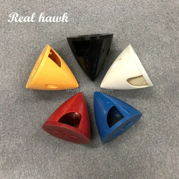 5 색 63mm 2.5in 새로운 RC 모델 플라스틱 2 블레이드 프로펠러 스피너, RC 비행기 항공기 에어로모델링 부품