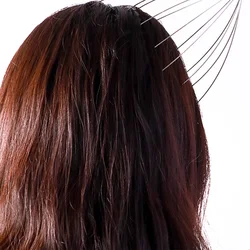 Scalp Massager, Lots Of Head Neck Scalp Massager Equipment Stress Relax With Wood Handle,Relieve Stress