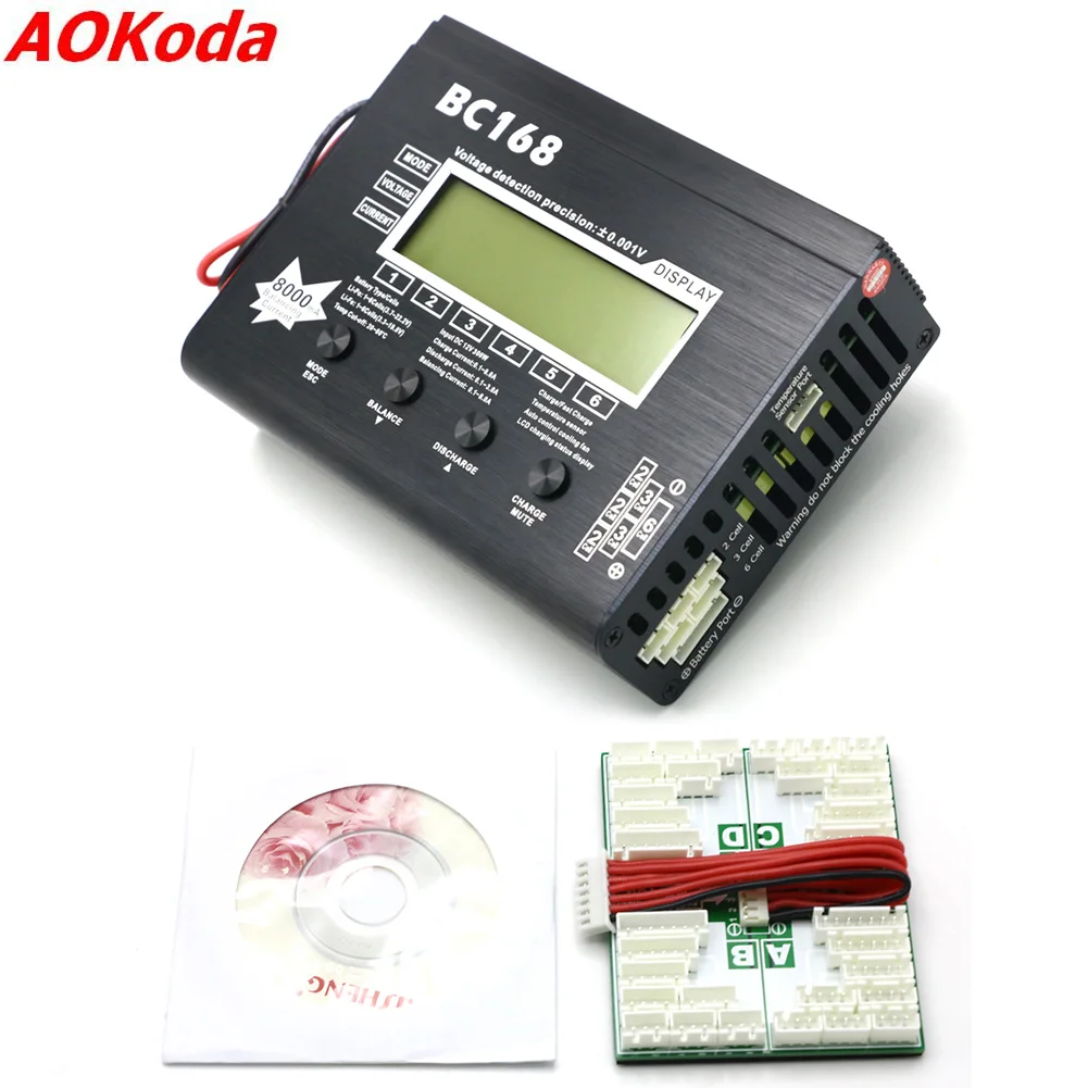 Cargador De Batería Inteligente, Amplia Compatibilidad De Voltaje Pantalla LCD Chip Cargador De Bateria Multifuncional Descargador Para Nicd Nimh Lipo Life