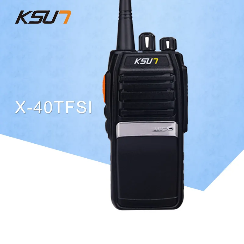 High Powered Walkie Talkies Ksun X-40 Radio Station Professional Powerful Talkies Walkie Two Way Radio 16 Channel UHF Range