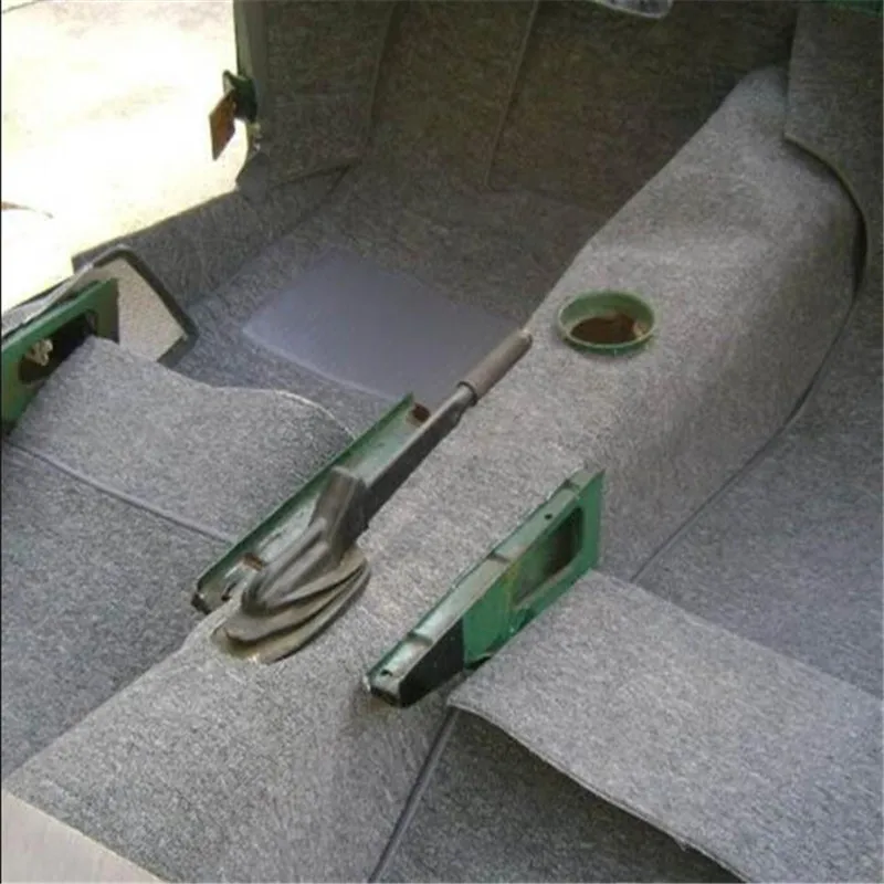 Autoinnenraum-Reparaturstoff Selbstklebende Veloursfolie 100x100cm Auto-Dach Armaturenbrett Türverkleidung Renovierungs-Aufkleber Schwarz – Detail 10