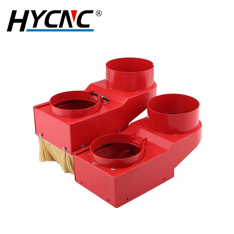 Movable CNC Dust Collector Cover 70/75/80/85/90/100mm Spindle Engraving Milling Machine Brush Cleaner Woodworking CNC Dust Cover
