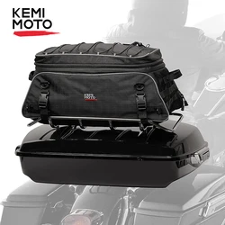 Sacs de coffre pliables avec sangles de barre, sac de voyage pour moto, sac de visite T1, Road King Street