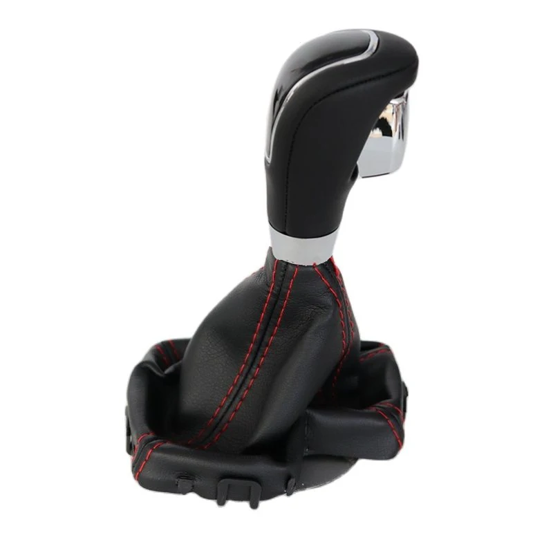 For Ford Mondeo Mk4 S-MAX Galaxy Gear Handle Ball Car New Leather AT Automatic Transmission Gear Shift Knob Boot Cover Gaiter