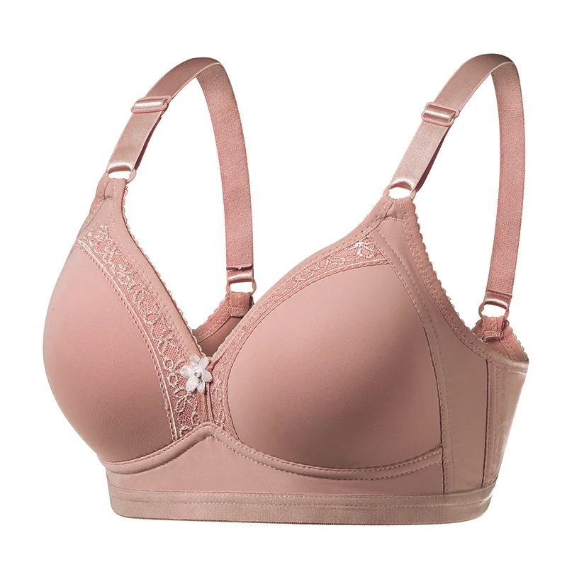 

Women 36-46 B C Cup Bralette Female Mommy Wireless Bra Girls Underwear Bralette Comfortable Everyday Wear Lingerie Bras