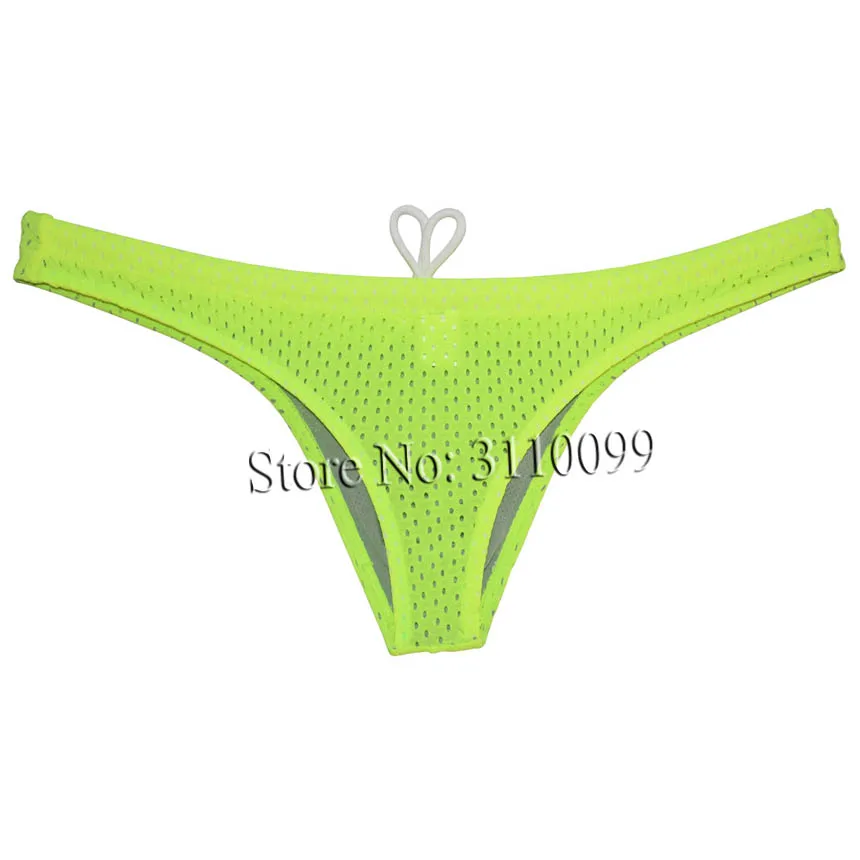 Bañador con Tanga para hombre, ropa interior para surfear, minibikini, ropa de playa