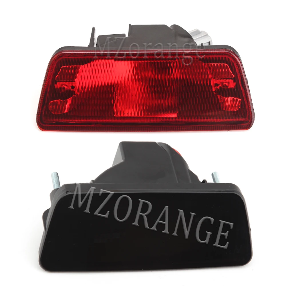 Tylna światło na zderzak MZORANGE do Nissan Xtrail X-Trail T32 Rogue 2014-2015 2016 reflektor ABS samochodowa lampa przeciwmgielna tylnego hamulca