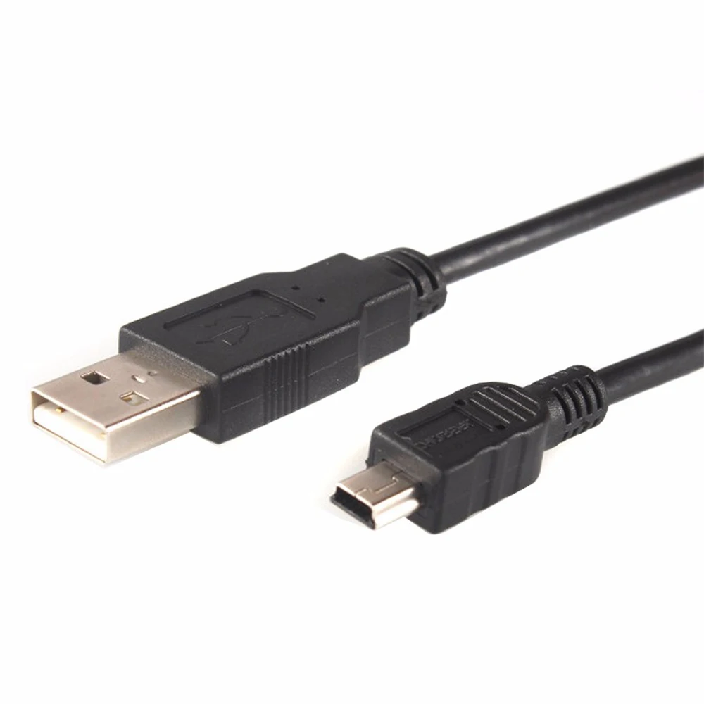 100 stücke/lot 0,5 M 0,8 M 1,0 M 1,5 M 2,0 M Länge USB 2,0 A bis 5 pin Mini USB Kabel Daten Ladekabel für MP3 MP4 Kamera – Detail 2