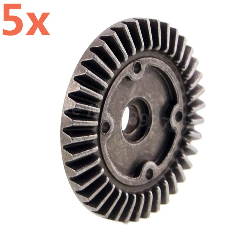 5 Pieces HSP 02029 Diff.Main Gear 38T 38mm RC Cars Spare Parts For RC 1/10 On Road Off Road Buggy Monster Truck Drift