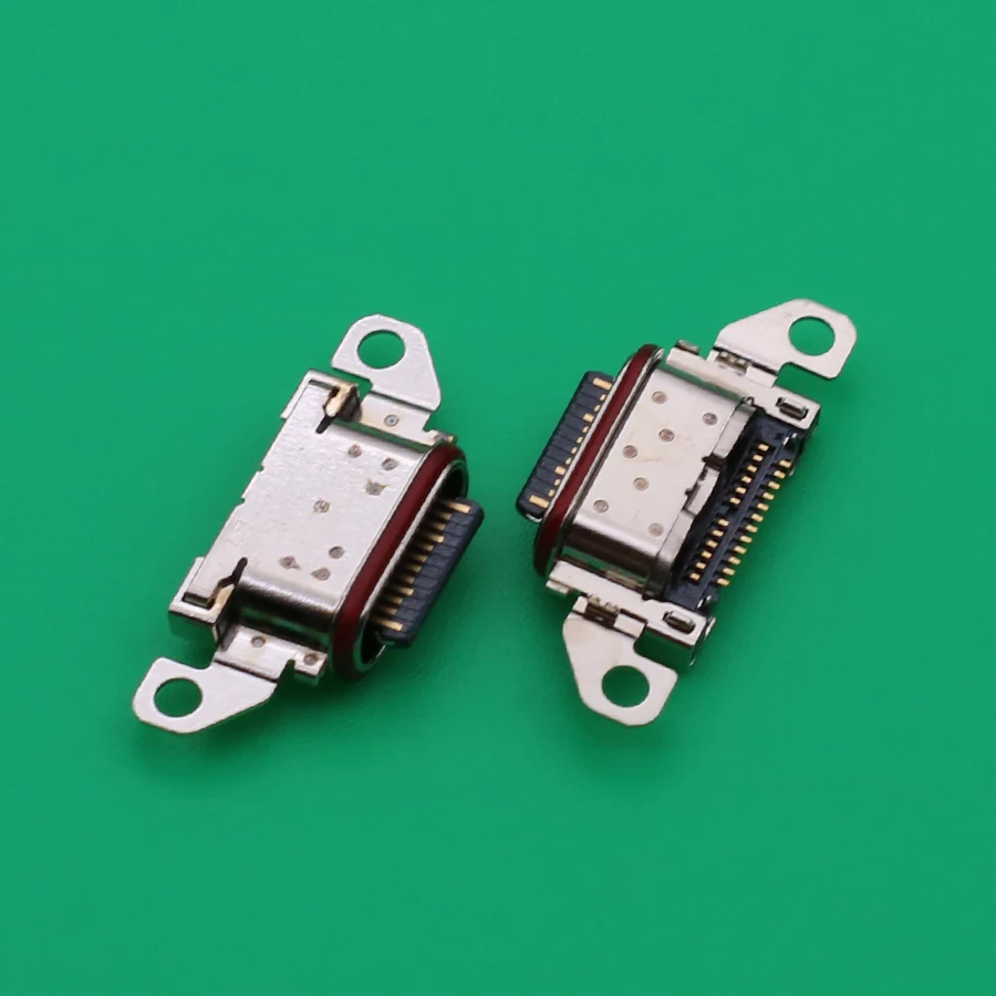 2Pcs USB Charger Charging Dock Port Connector Jack Socket Plug Type C Contact For LG G9 Velvet 5G G900 Q92 5G Q920