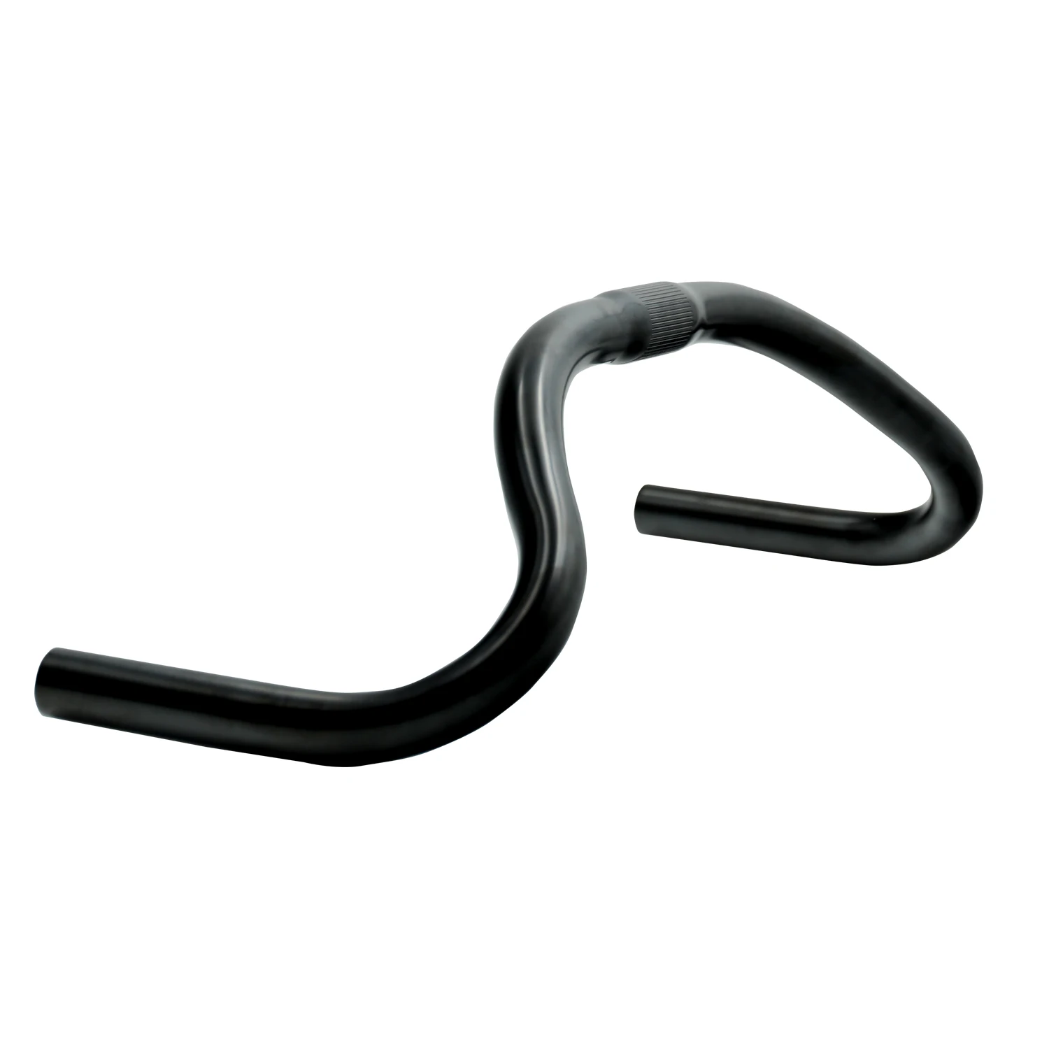 Bike Handlebar Aluminum Alloy Bar Bent Handlebar 25.4mm 440mm for Road Bike Leisure Bicycle