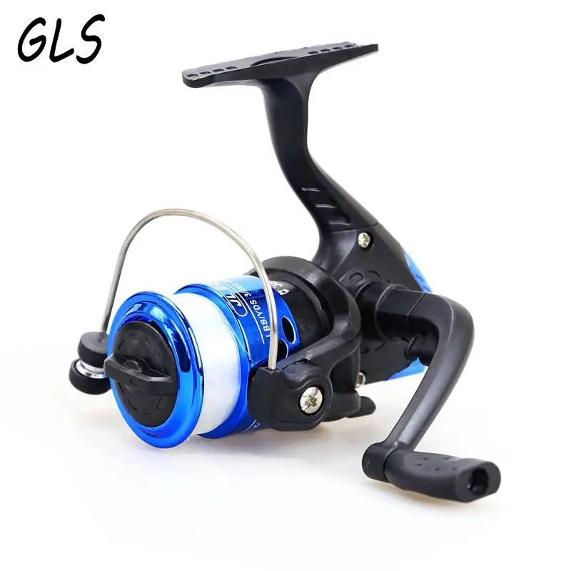 2024 New fishing wheel rotating fishing reel 200 small fishing wheel left and right swivel arm. Gift fishing line ocean fishing