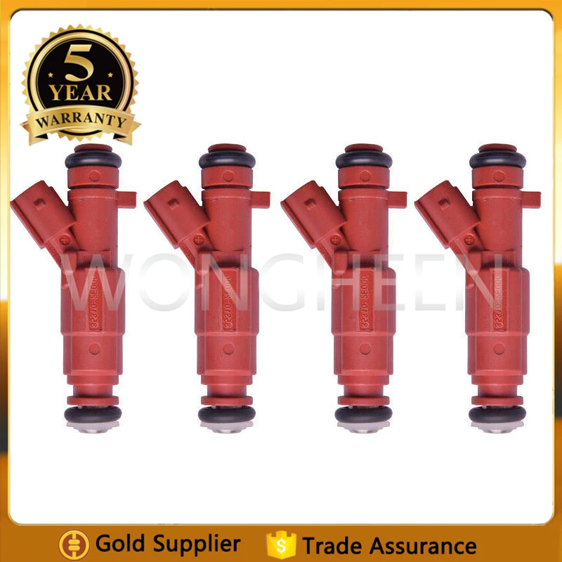 353102E000 35310-2E000 4pcs New  Fuel Injector Nozzle For Hyundai Elantra 1.8 2.0 L Kia 1.6L 2011-2015 Forte Soul 2.0L