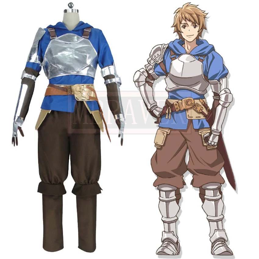 

Granblue Fantasy Gran Cos Cosplay Costume Party Christmas Halloween Custom Made Any Size