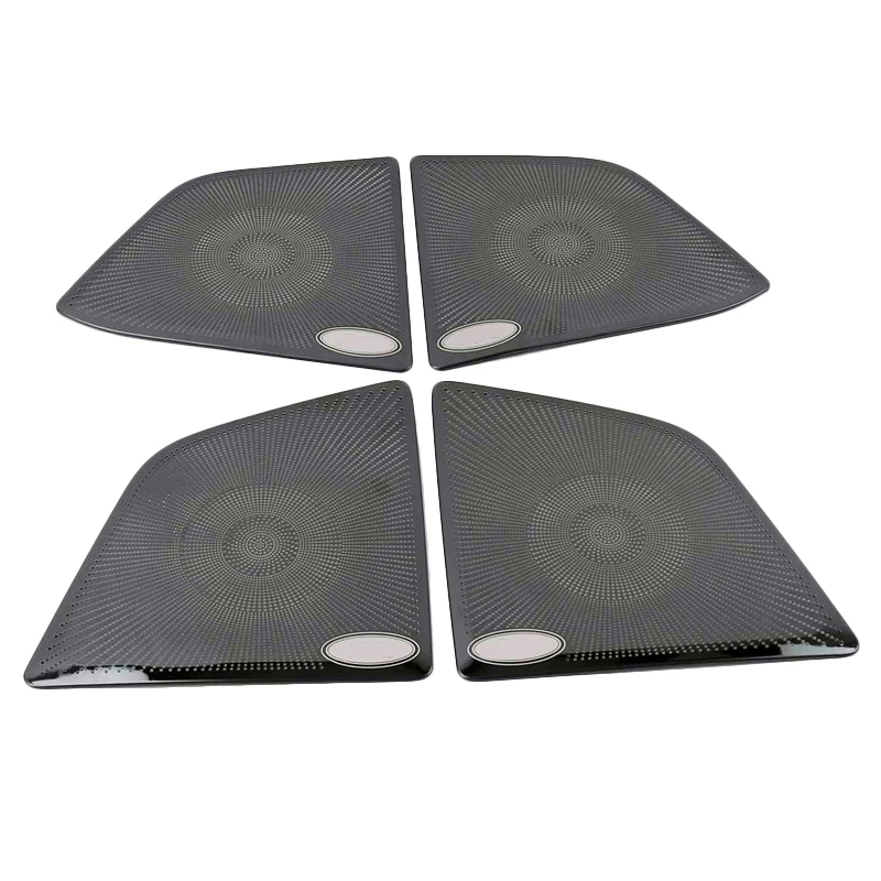 Stainless Steel Doors Interior Decorated Loudspeaker Cover For Ford Focus MK4 Focus 4 2019 2020 Door Gate Loudspeaker Cover
