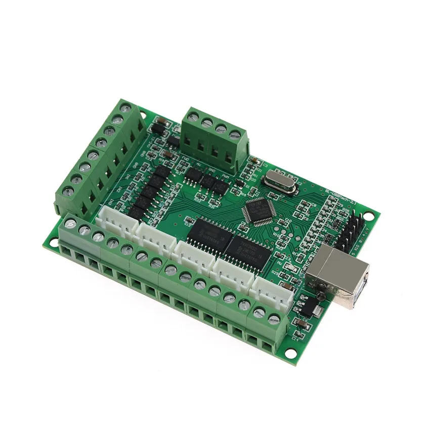 

MACH3 V2.1 3D Printer Motherboard Engraving Machine Mainboard, CNC 5 Axis Stepper Motor Driver Control Board Printer Motherboard