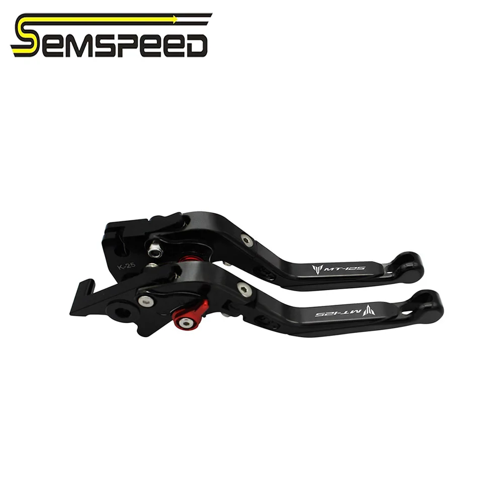 Leviers de poignée extensibles et pliables pour moto, leviers de frein et d'embrayage pour YAMAHA MT125 MT 125 MT-125 2015 2016 2017 2018 19