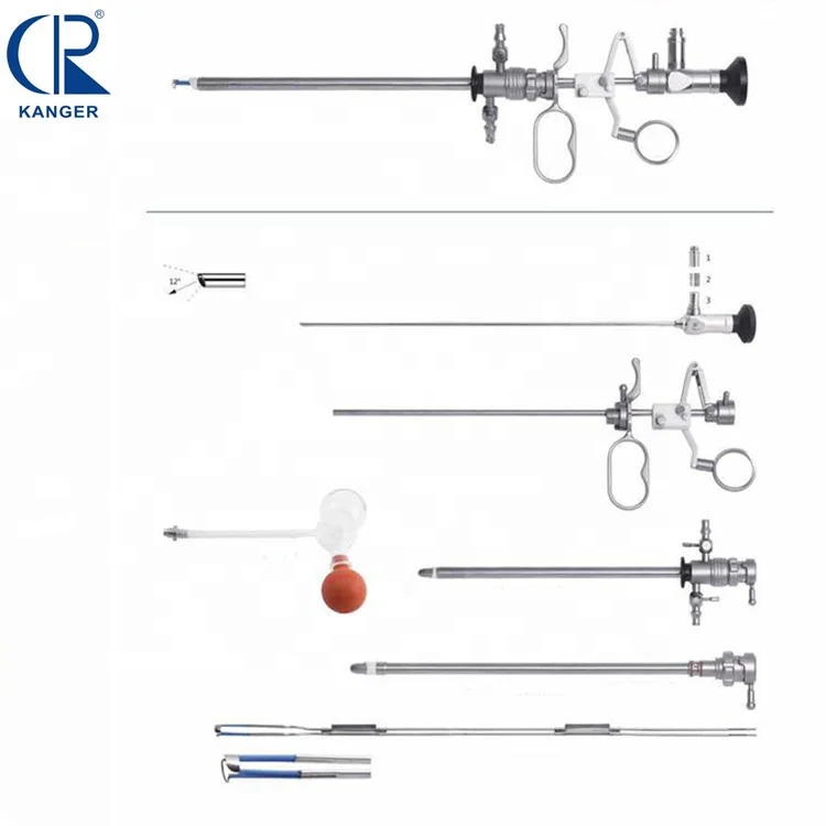 Conjunto de ressectoscopia de histeria bipolar ginecológica e urologia