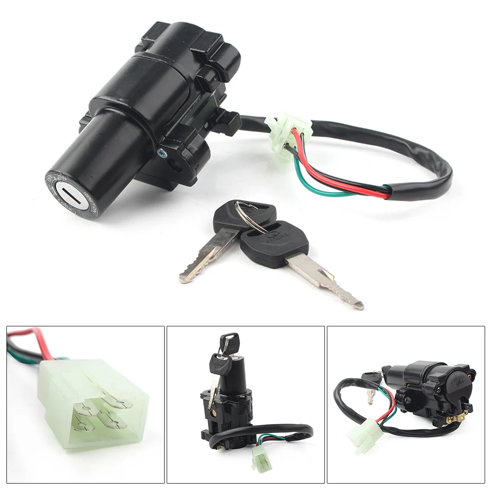 Motorcycle Ignition Switch Lock Kit Assembly With 2 Keys For Honda CBR600RR CBR 600 RR 2005 2006