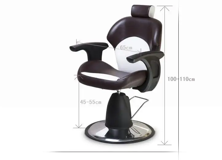 Multi-functional hair-cutting chair for beauty salons for hair care and comfortable cortex