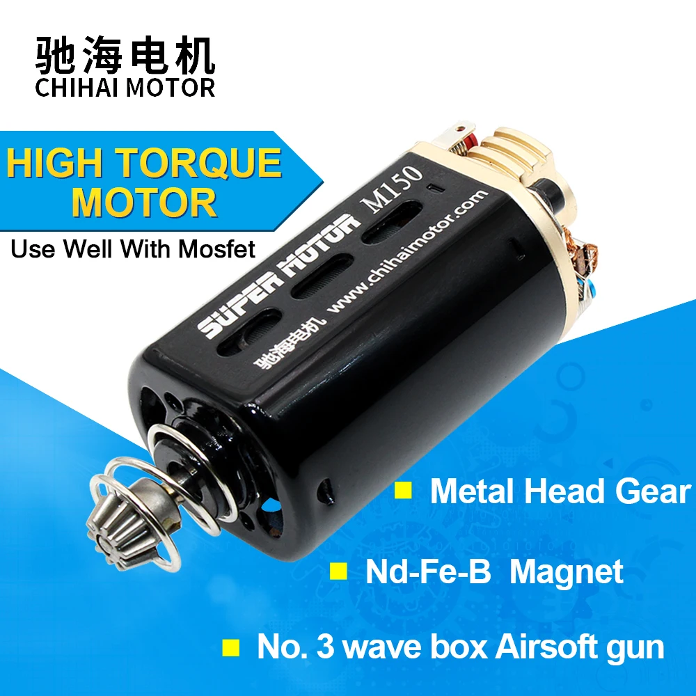 

16TPA CHF-480WA-11310 Short-Axis NdFeB Magnet High Speed High Torque Motor For G36/AK series AEG Airsoft Ver.3 Gearbox