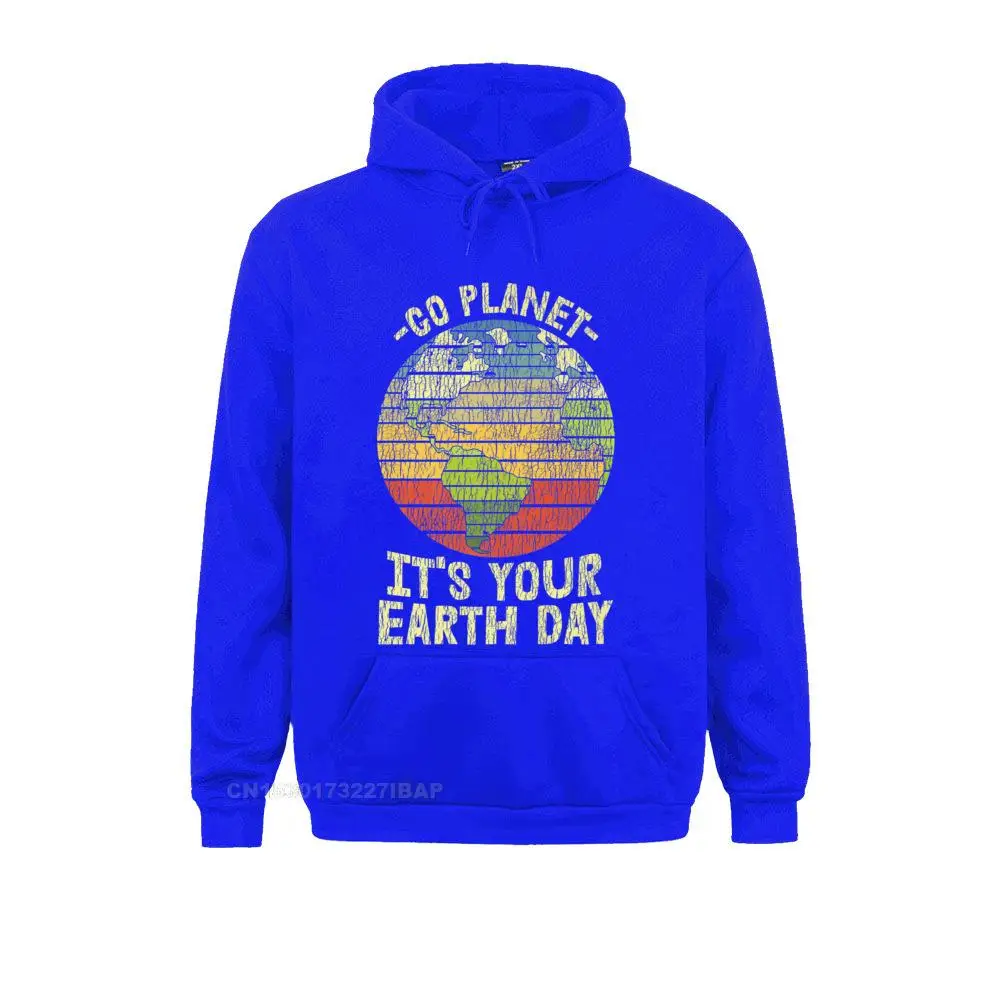 Vintage Go Planet Climate Change Tree Funny Earth Day Normcore Hoodies For Women Fashion Ostern Day Sweatshirts High Street