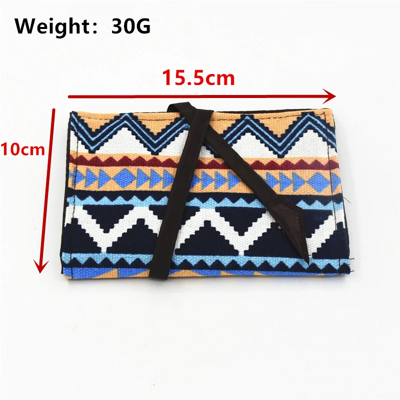1 Pc Foldable Cloth Tobacco Smoking Bag Rolling Paper Cigarette Storage Pouch Portable Smoking Accessories
