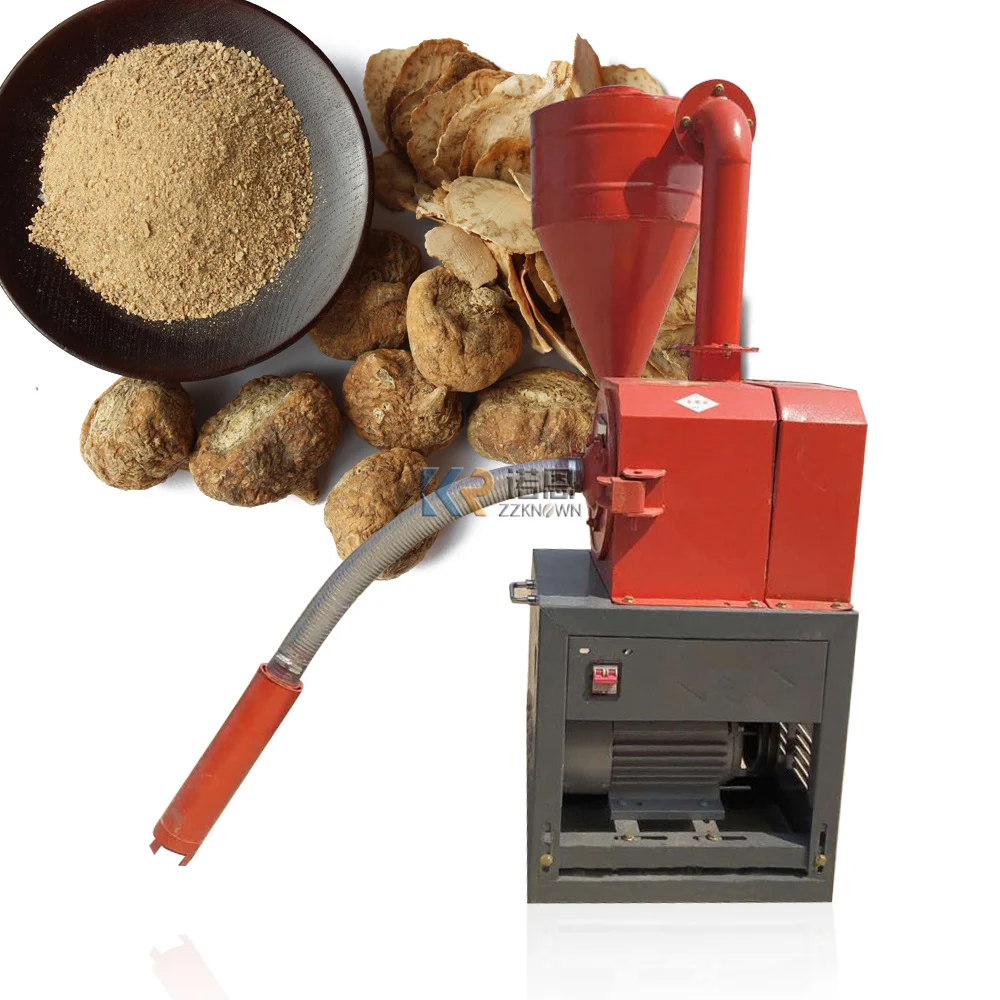 Automatic Animal Feed Grinder Self-priming Feed Mill Wheat Corn And Grain Milling Powder Making  Machine