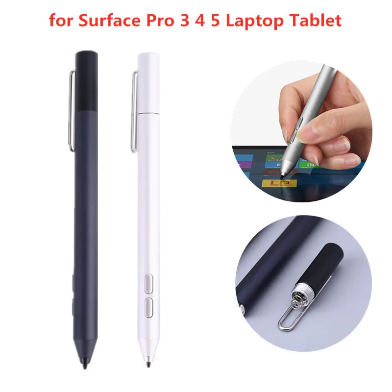 

Активный стилус для планшета Surface Pro 3 4 5 с 2048 чувствительностью к давлению низкое энергопотребление без настройки Bluetooth