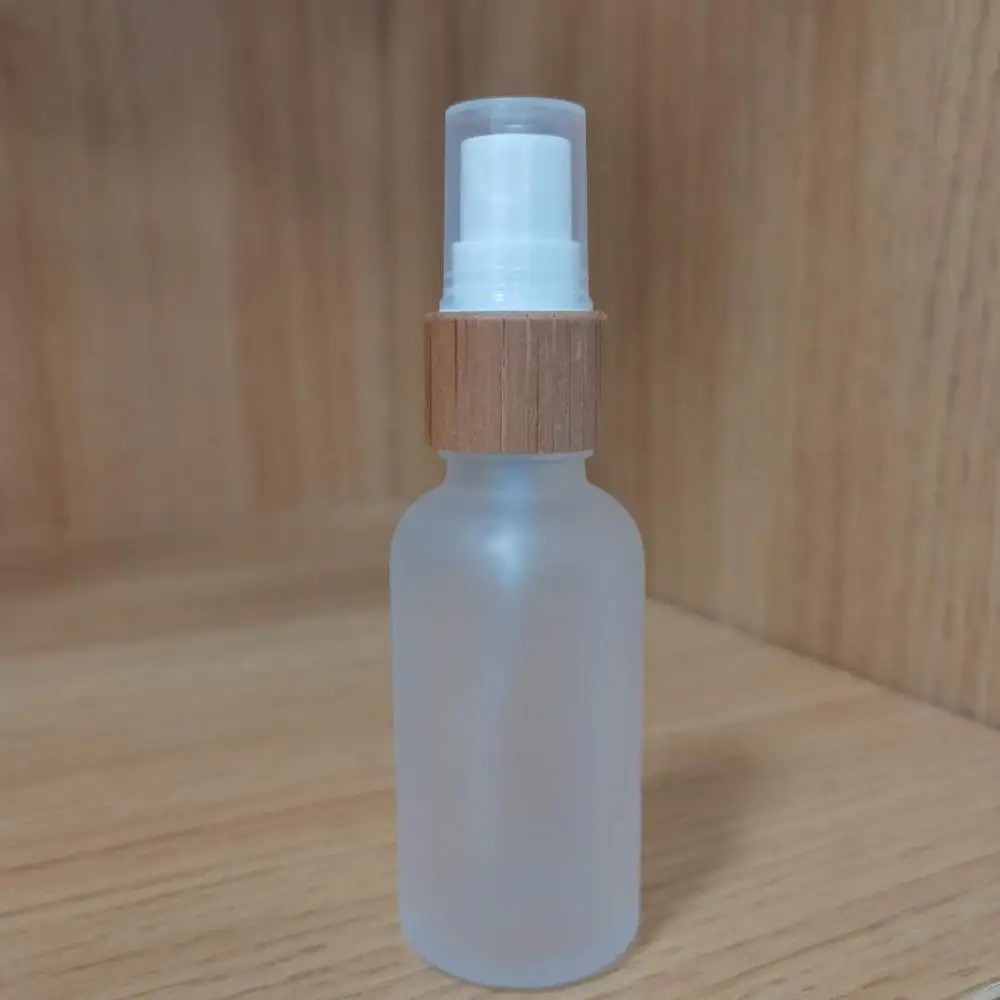 

20ml 30ml 50ml frosted glass bottle engraving logo empty cosmetic containers frosted glass bottle dropper bottle packaging