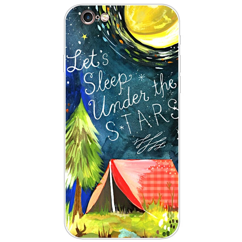 For iPhone 5 6 7 8 Case 3D Capa For on iPhone 5S 6s 6 7 8 Case Silicon Cover For iPhone SE Case For iPhone 5 5S SE 6 Phone Cases