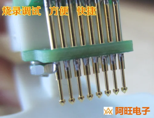 Brennen Leuchte Debug-Download Pitch-1,27mm 3 ~ 12P Einzel/Doppel Reihe