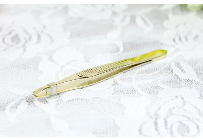 Pinzette per sopracciglia in acciaio inossidabile Pinzette per trucco Pinzette per sopracciglia per ciglia finte Clip per rimozione peli Strumenti per trucco viso Vendita