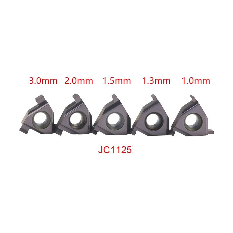 Imagem -02 - Sulco Freio Blades10 Pcs Caixa T16n70 100 125 150 175 200 250 300 T16e100 T16e150 175 200 Cnc Carboneto de Tungstênio Grooving Inserções T16n T16e