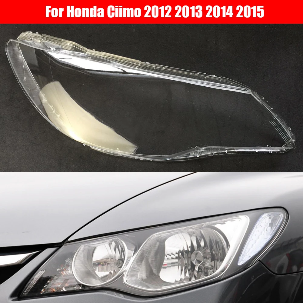 

Car Headlamp Lens For Honda Ciimo 2012 2013 2014 2015 Car Replacement Lens Auto Shell Cover