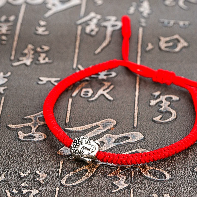 5 ColorsTibetan Buddhist Prayer Bead Bracelet On Hand Ethnic Style Lucky Knot Rope For Women Men Amulet Jewelry Gift Dropshiping