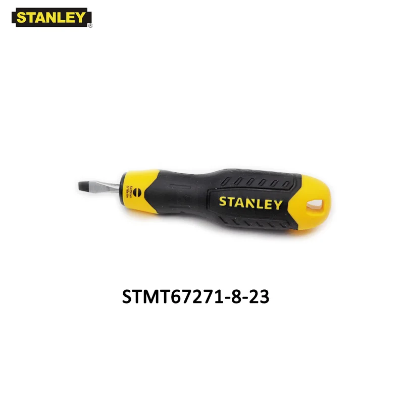 Stanley 1 pz garanzia a vita 3mm 5mm cacciavite a taglio cacciavite a testa piatta micro extra lungo lungo magnetico cacciaviti
