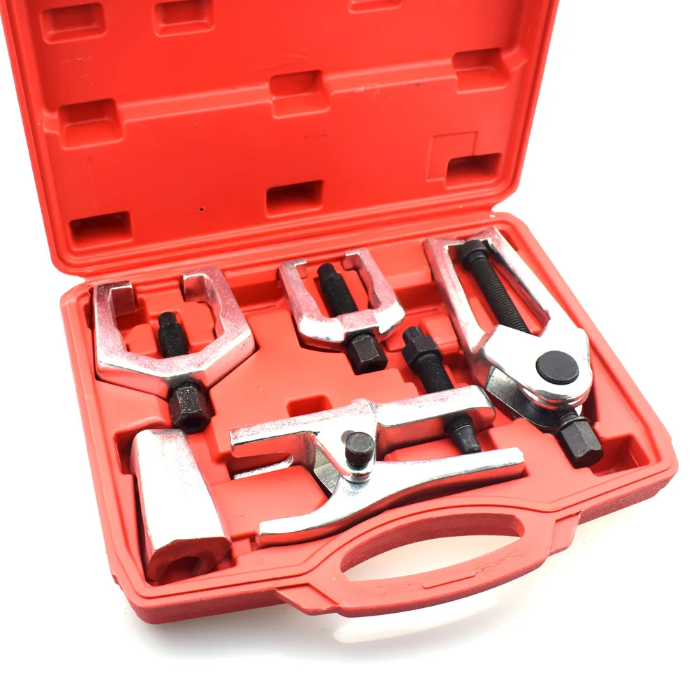

5pcs Ball Joint Separator Tie Rod Pitman Arm Puller Front End Service Tool Kit