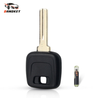 Dandkey Transponder ID48 Chip For Volvo S40 V40 850 960 C70 S70 V7 D30 XC70 XC60 Key Shell With Uncut Blank NE66 Blade Auto Key