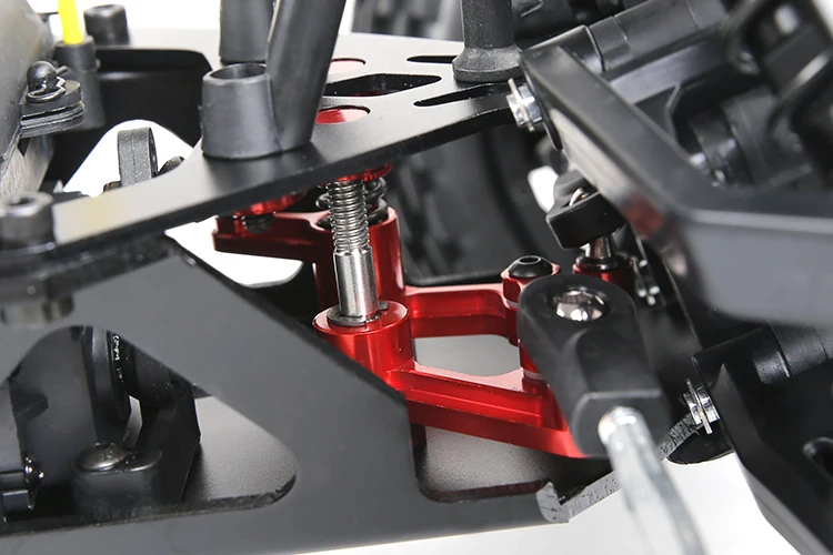 مجموعة أذرع ممسحة التوجيه المصنوعة من الألومنيوم باستخدام الحاسب الآلي تناسب HPI Baja 5B 5T 5SC King Motor وRovan Buggies