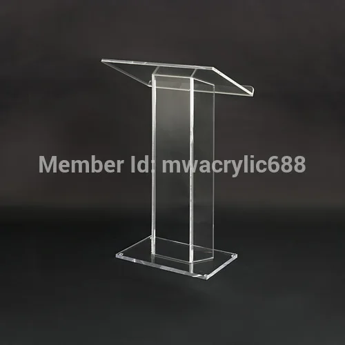 

Free Shipping Soundness Modern Design Cheap Acrylic Lectern podium plexiglass