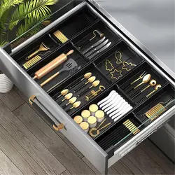 Kitchen Drawer Organizer Expandable Kitchen Drawer Organizer And Utensil Organizer Cutlery Tray For Drawers Kitchen Utensil Orga