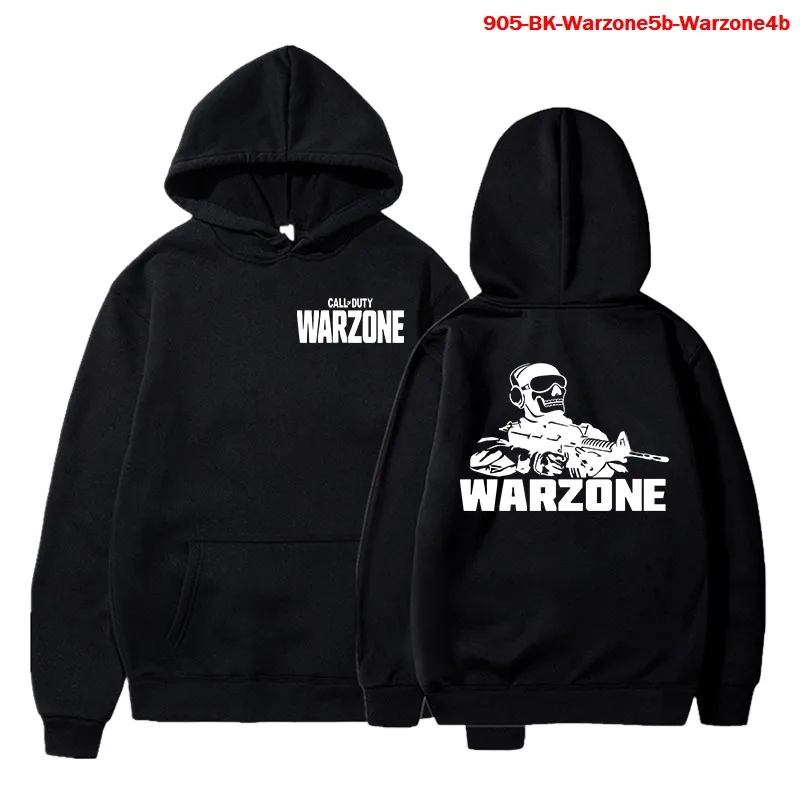 2021 Hoodies Call of Duty Warzone Printed Men Oversized Sweatshirts Autumn New Women Hooded Pullovers Unisex Fashion Streetwear