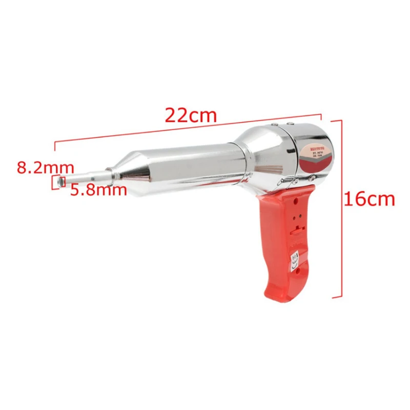 800W Thermo Hair Dryer For Plastic Welder Hot Air Gun Dryer Soldering Iron Heat Gun elding Heat Torch Tools Plastic Welding