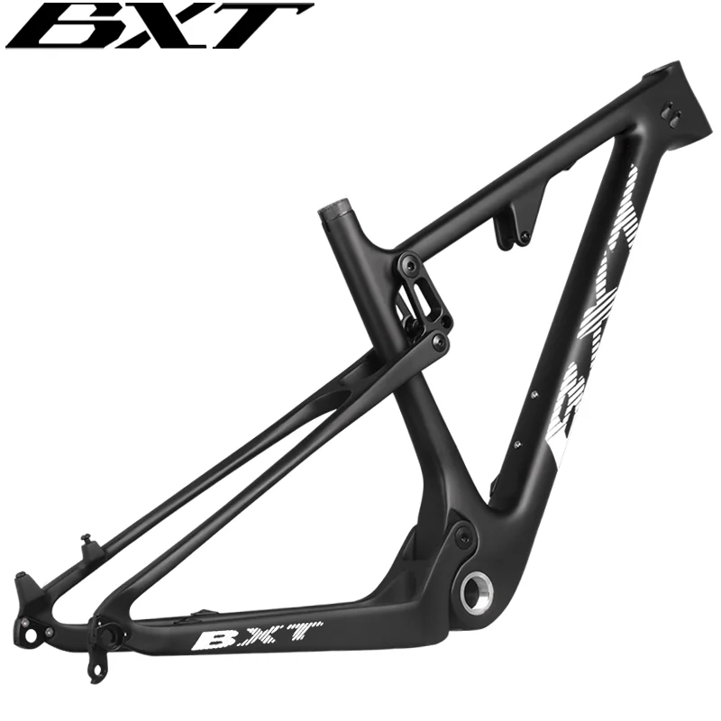 BXT-29er Carbon MTB Frame, Full Suspension Bike Parts, Max Tire Size 2.3 ”, 2.35” Boost