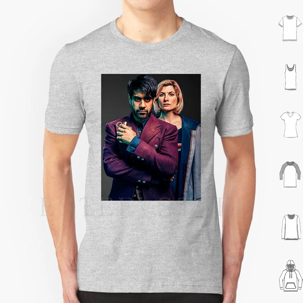 The And The Spymaster T Shirt Print Cotton 13 Who Master Spymaster Regeneration Tv Show Whovian British Purple Womens Man Sacha